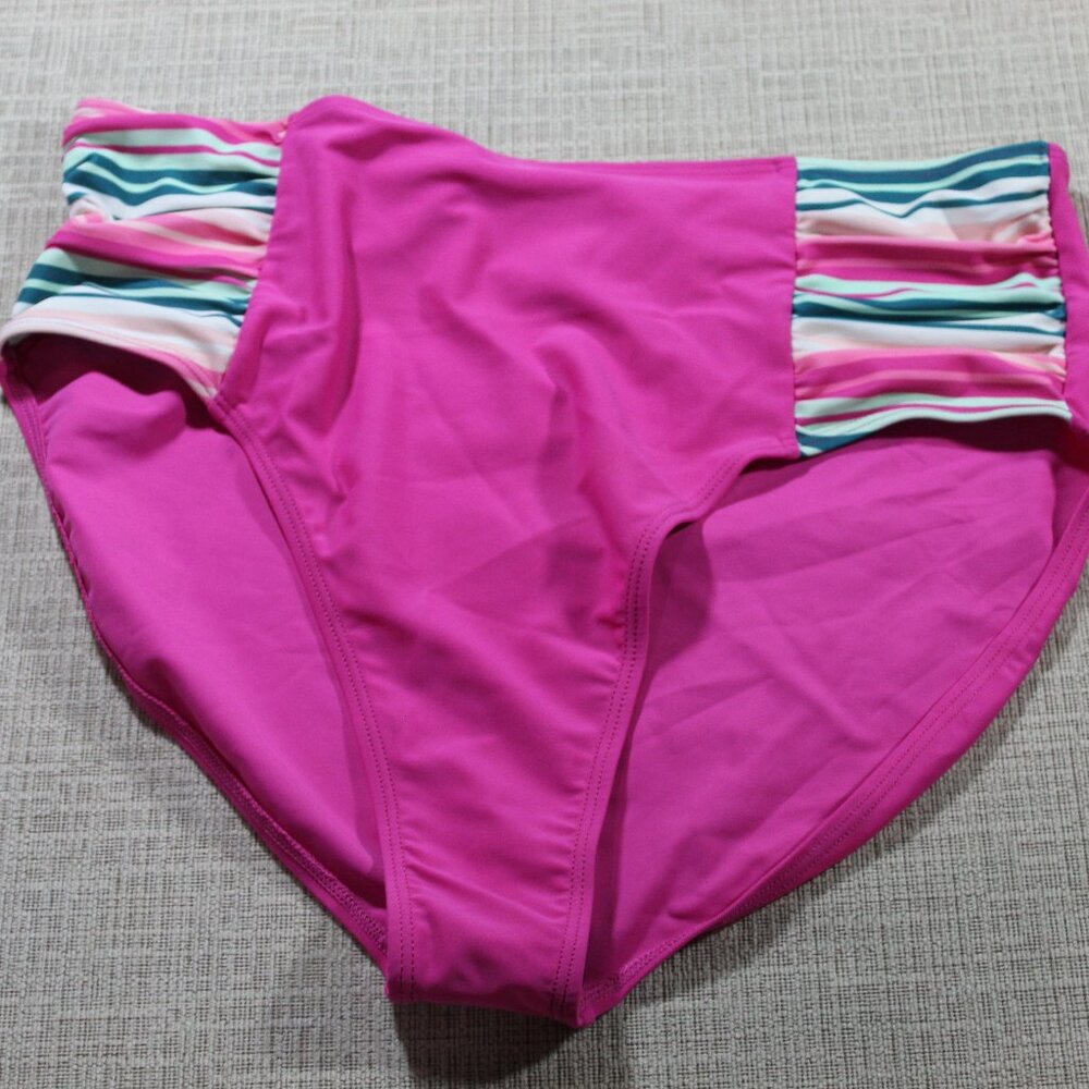 NWT Matilda Jane Size L Pink Bikini Bottoms